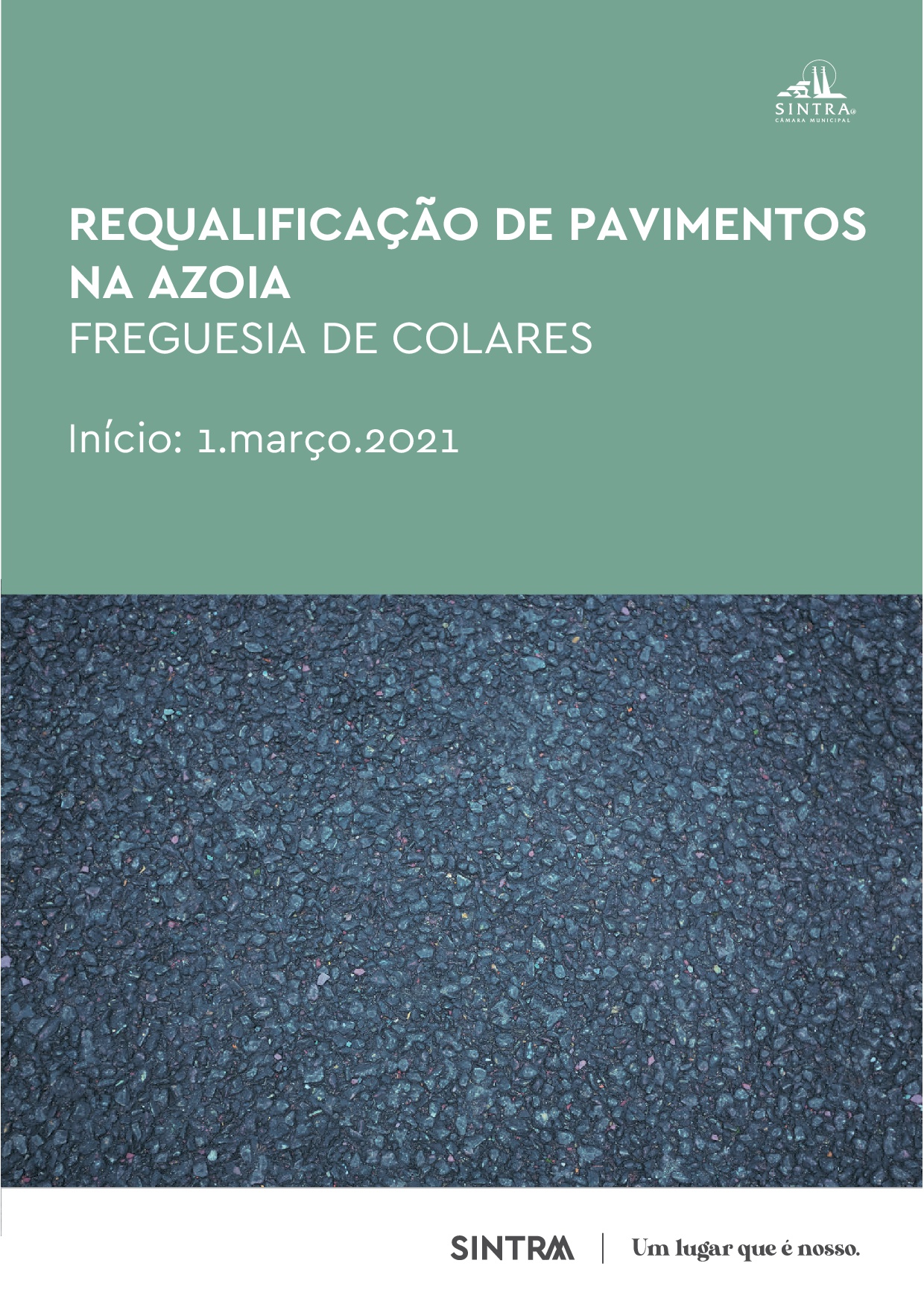 Folheto de divulgação de intervenções 